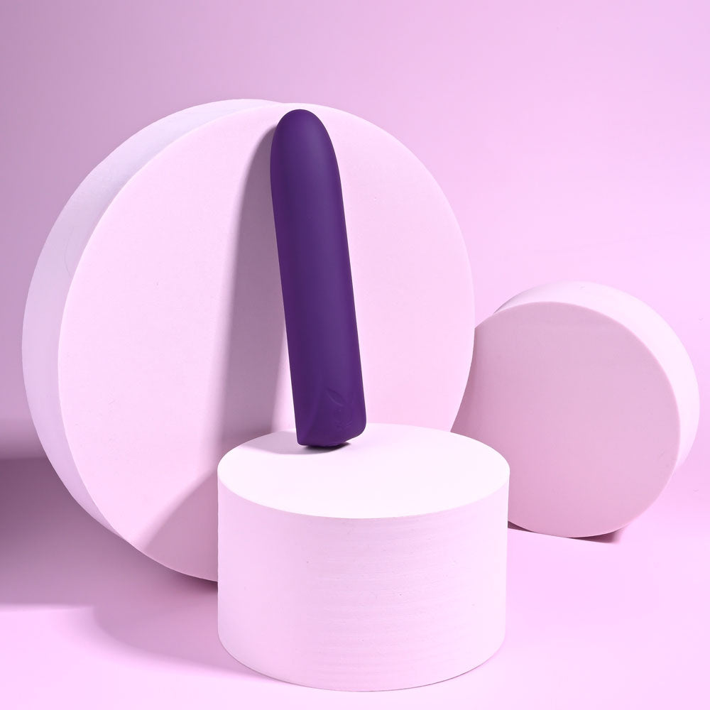 Playboy Pleasure ONE & ONLY - Bullet Vibrator - Purple > Vibrators > Mini Vibrators