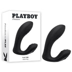 Playboy Pleasure PLAY TIME - 12.7 cm USB Rechargeable Vibrator Black > Vibrators > G-Spot