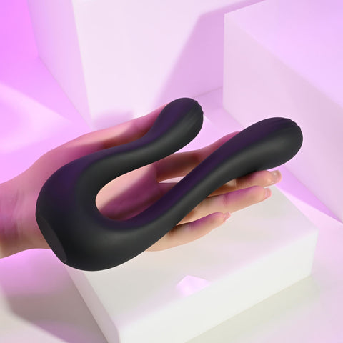 Playboy Pleasure THE SWAN Dual Shaft Vibrating Toy for Couples Couples Toys