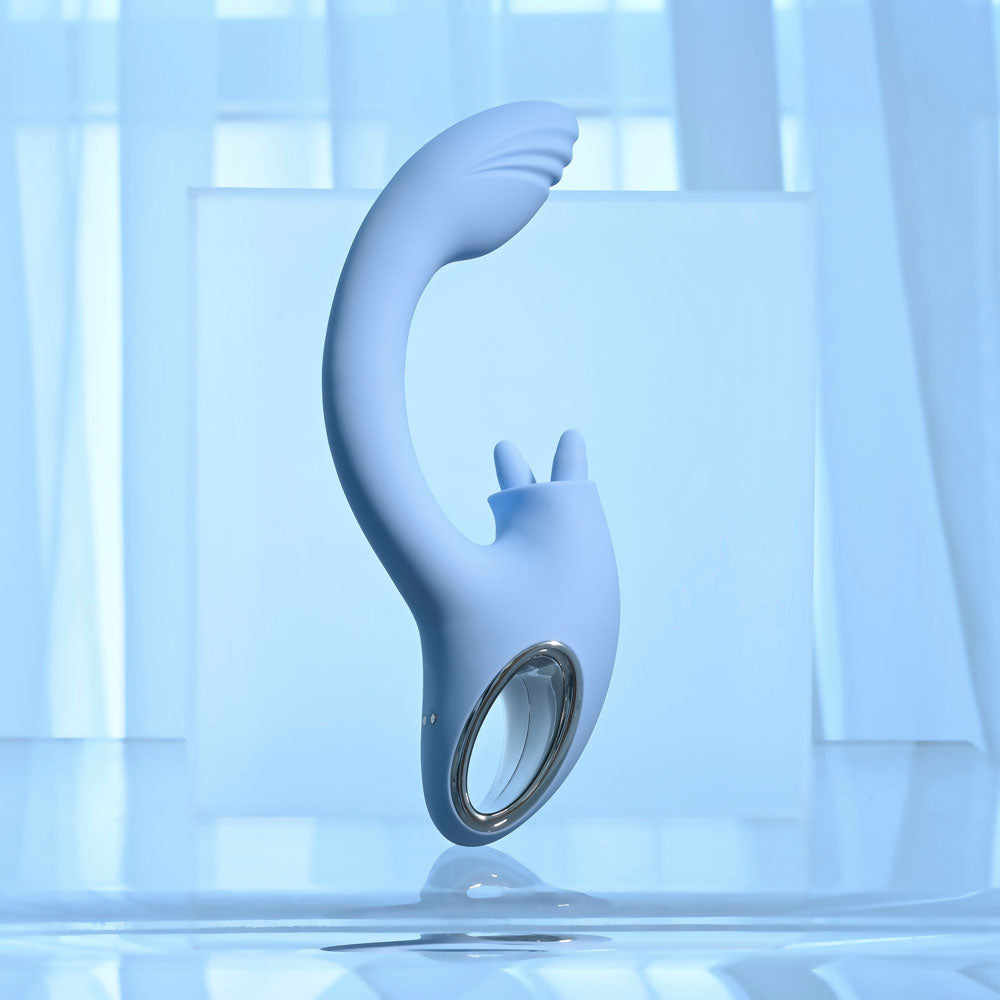 Playboy Pleasure Sapphire Sky 21.6cm Vibrator > Vibrators > Ladies > Rabbit Multi
