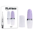 Playboy Pleasure GETAWAY Tapping Toy 14.2 cm Waterproof Purple > Vibrators > Ladies > Clitoral Vibrators and Stimulators
