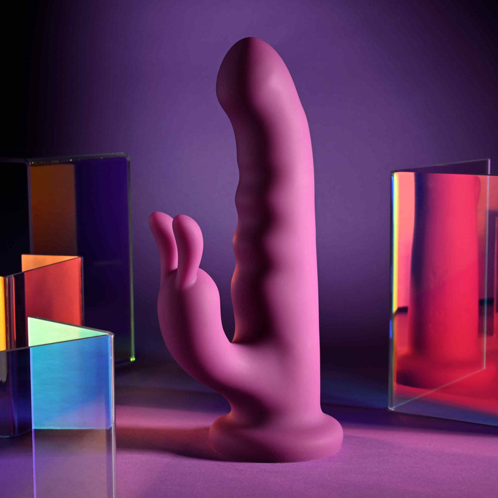 Playboy Pleasure FLUFFLE Rabbit Vibrator 19.7cm Height > Vibrators > Ladies > Rabbit