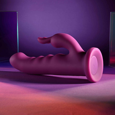 Playboy Pleasure FLUFFLE Rabbit Vibrator 19.7cm Height VIBRATORS-RABBIT