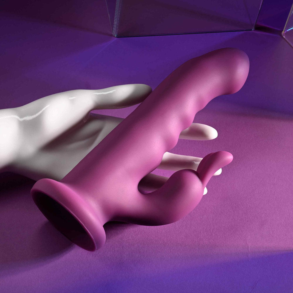 Playboy Pleasure FLUFFLE Rabbit Vibrator 19.7cm Height > Vibrators > Ladies > Rabbit