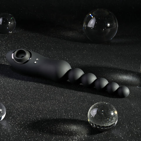 Playboy Pleasure LET IT BEAD Vibrating Anal and Clitoral Toy > Anal Range > Anal Beads