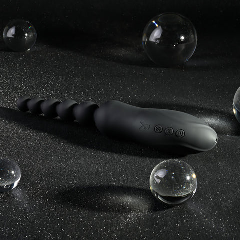 Playboy Pleasure LET IT BEAD Vibrating Anal and Clitoral Toy > Anal Range > Anal Beads