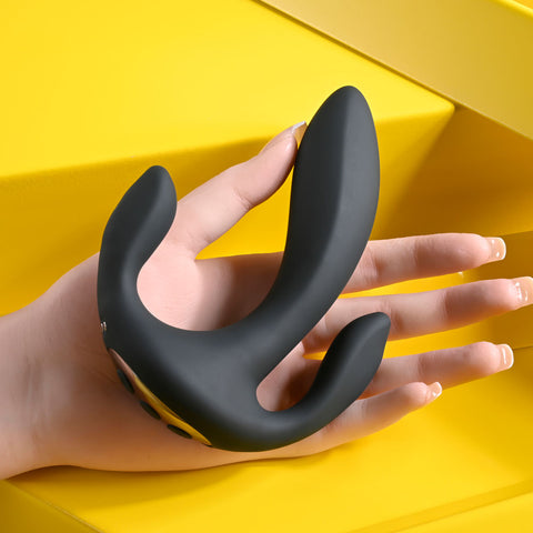 Playboy Pleasure - TRIPLE THREAT 3 Head Stimulator 13.5cm VIBRATORS - MULTI