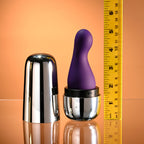 Playboy Pleasure The Jet Set Vibrator with Silver Travel Case – Compact Personal Massager > Vibrators > Standard Vibrators