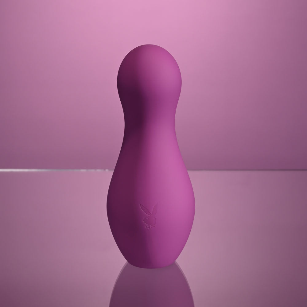 Playboy Pleasure THE JET SET - TAPPING Silicone Toy > Vibrators > Ladies > Clitoral Vibrators and Stimulators
