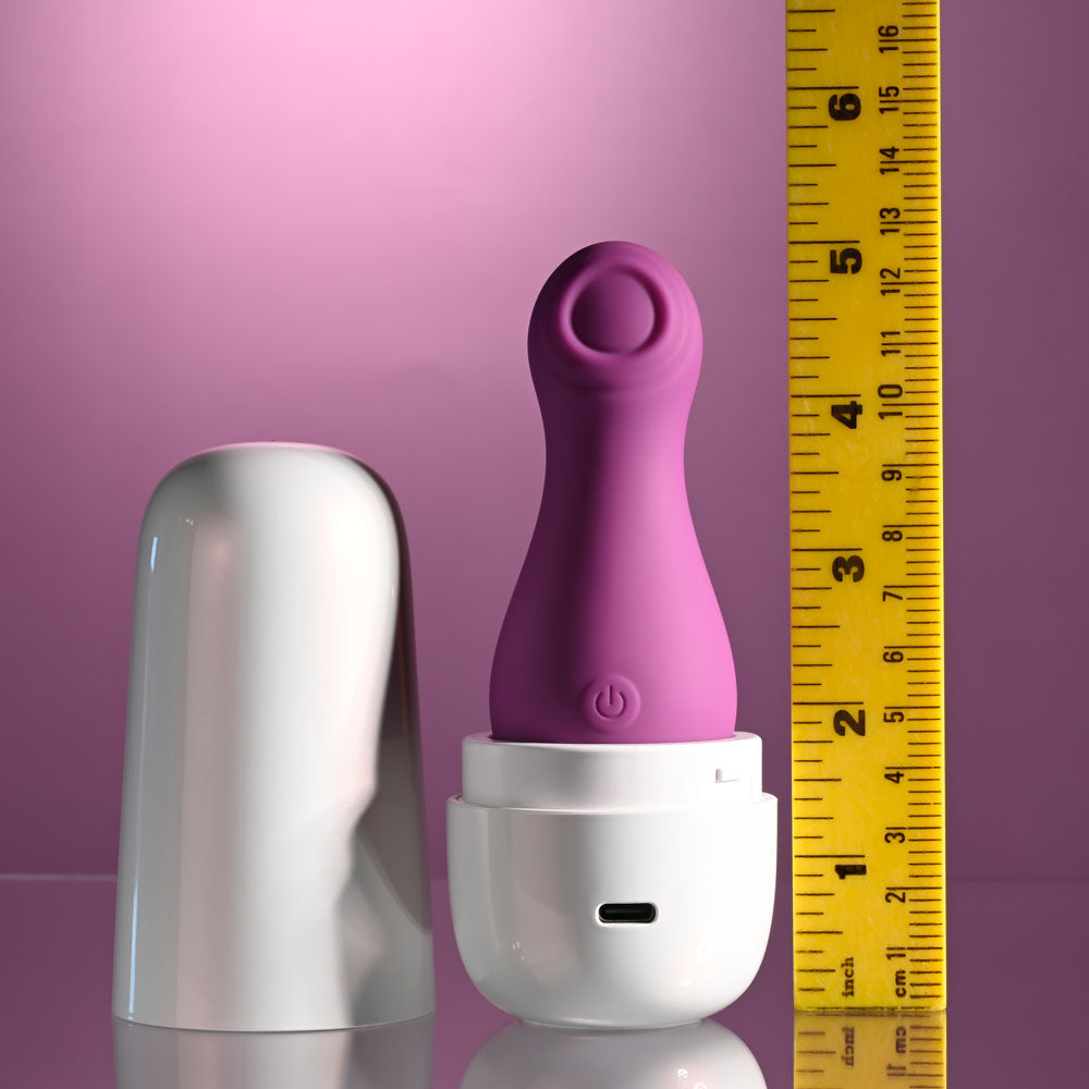 Playboy Pleasure THE JET SET - TAPPING Silicone Toy > Vibrators > Ladies > Clitoral Vibrators and Stimulators