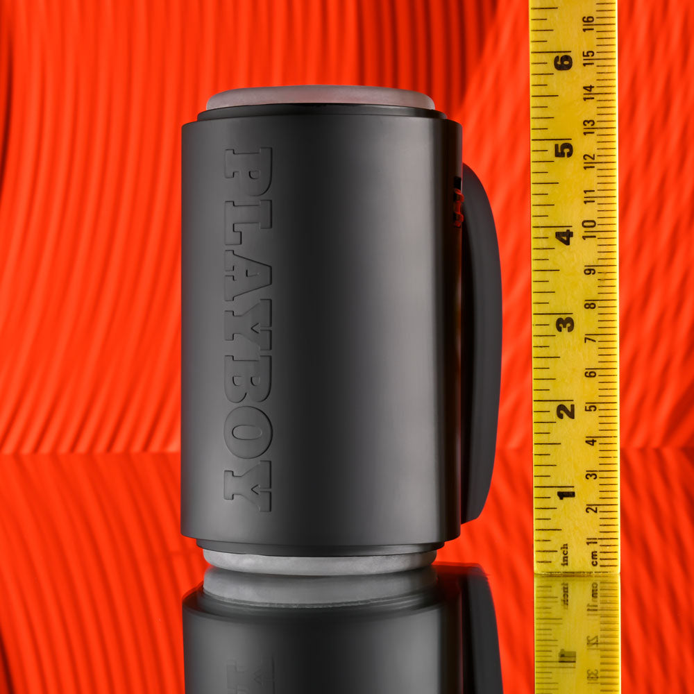 Playboy Pleasure COME ALONG Travel Stroker 13.4cm > Sex Toys For Men > Masturbators > Vibrating