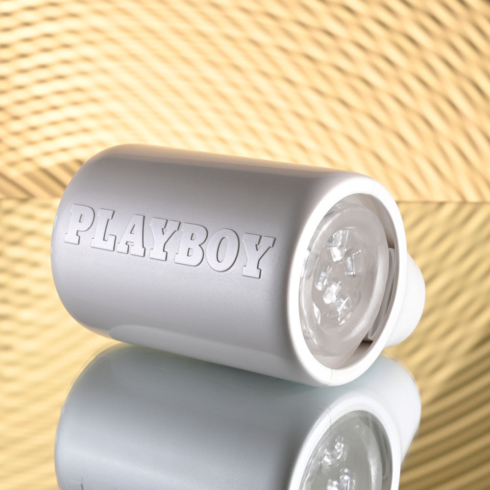 Playboy Pleasure SPIN DOCTOR Waterproof Dual Entry Toy > Sex Toys For Men > Masturbators > Vibrating