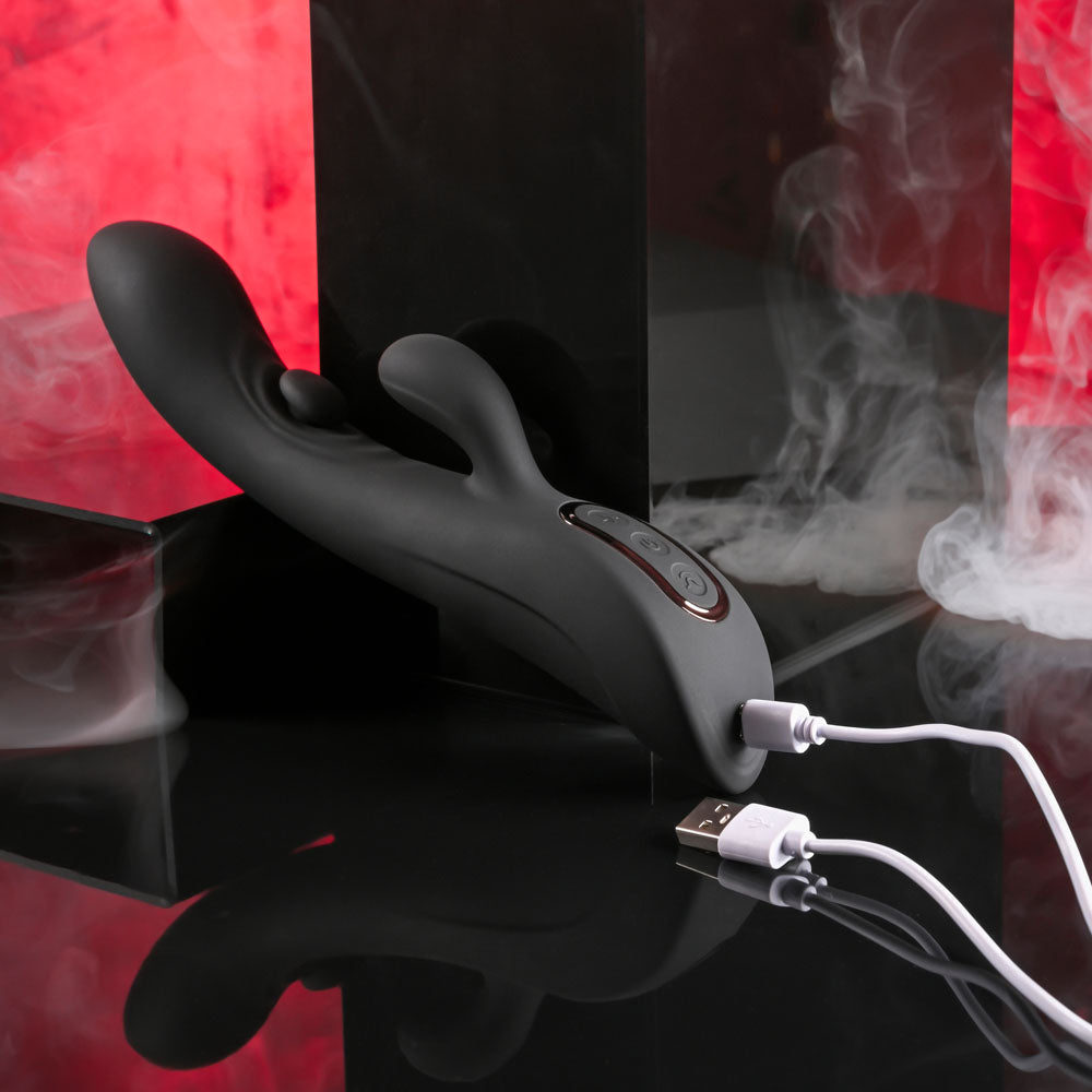 Playboy Pleasure THATS THE SPOT 9 Inch Rabbit Vibrator | G-Spot Tapping > Vibrators > Ladies > Rabbit