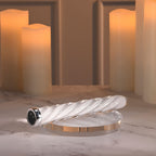 Playboy Pleasure In A Twist Glass 17.5 cm Vibrator > Vibrators > Standard Vibrators