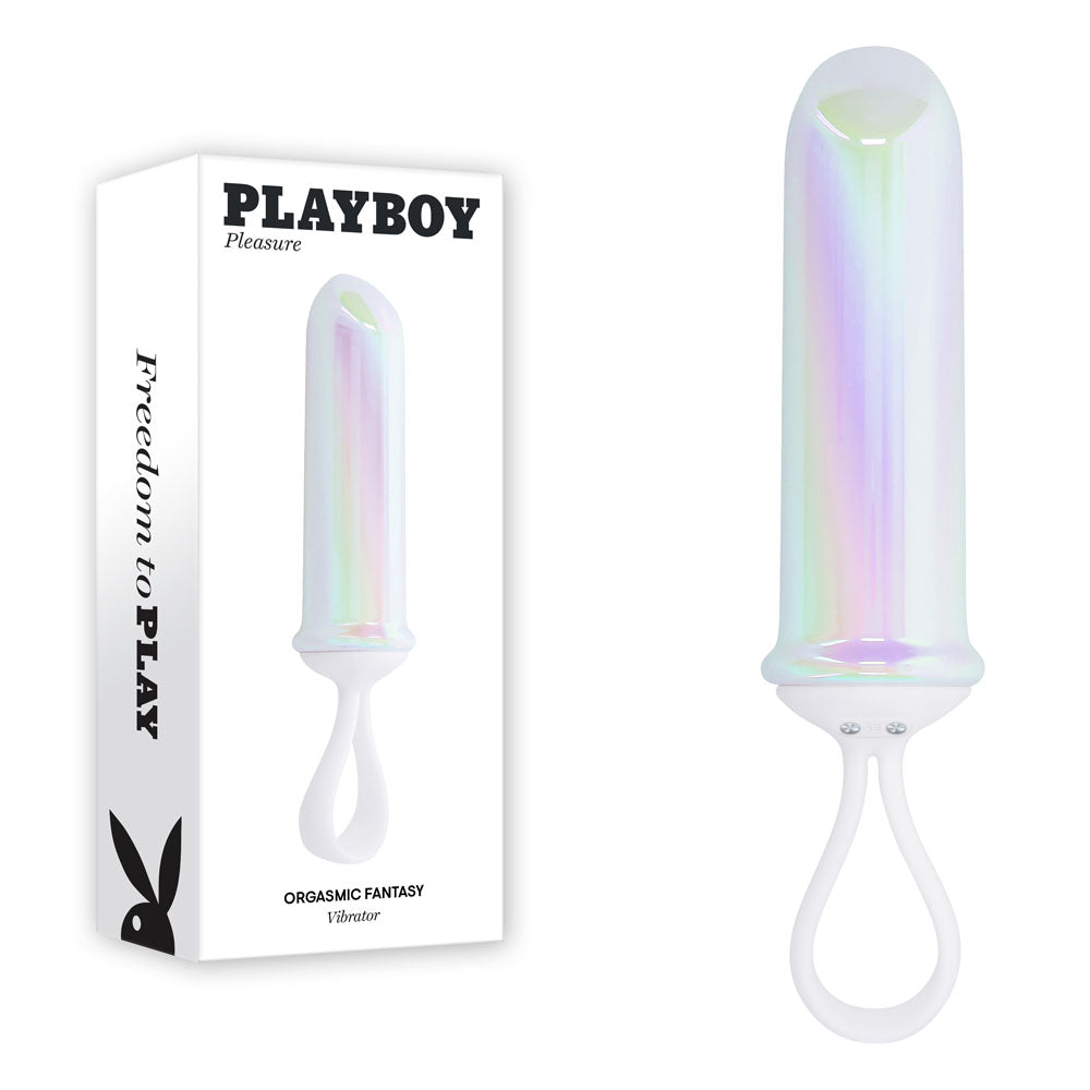 Playboy Pleasure Orgasmic Fantasy Bullet Vibrator White > Vibrators > Mini Vibrators