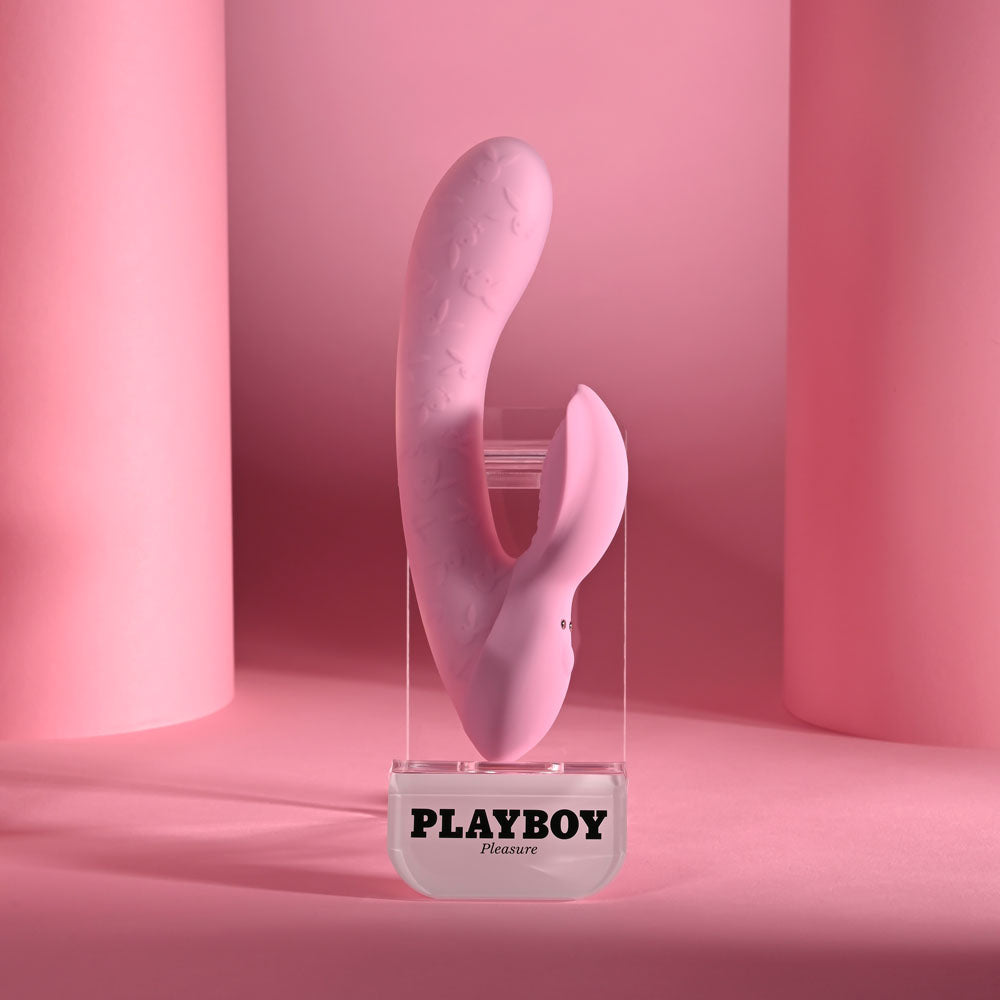 Playboy Pleasure Rabbit Party – USB Rechargeable Rabbit Vibrator 15.2 cm Secondary image