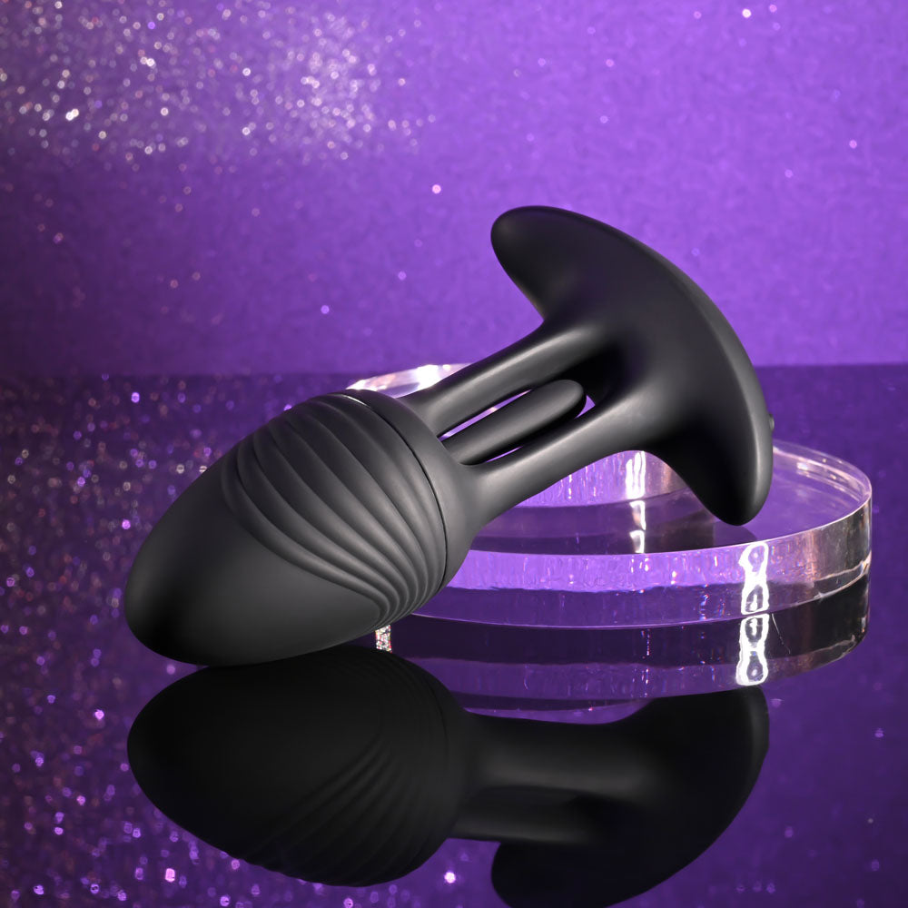 Playboy Pleasure Rim Shot – 11.4 cm USB Rechargeable Vibrating Butt Plug > Anal Range > Vibrating Butt Plugs