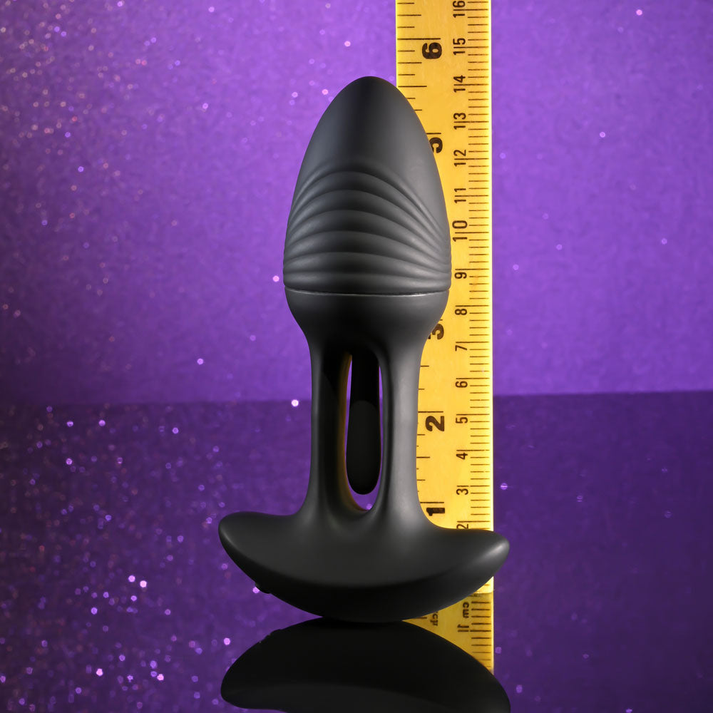 Playboy Pleasure Rim Shot – 11.4 cm USB Rechargeable Vibrating Butt Plug > Anal Range > Vibrating Butt Plugs