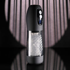 Playboy Pleasure WHIRLWIND - Clear USB Rechargeable Thrusting and Spinning Auto Stroker