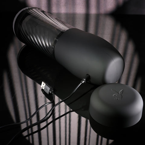 Playboy Pleasure WHIRLWIND 8.3cm USB Rechargeable Auto Stroker Strokers - Auto