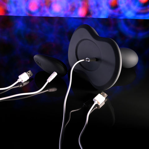 Playboy Pleasure Sittin and Spinnin USB Rechargeable Spinning Vibrator and Grinder Pad with Remote Vibrating Pads