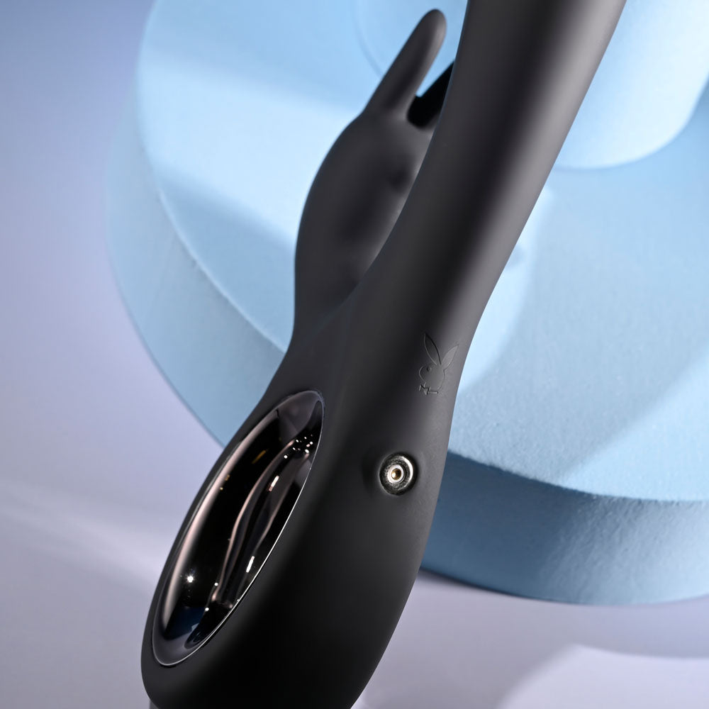 Playboy Pleasure Late Night Bunny 20 cm Rabbit Vibrator > Vibrators > Ladies > Rabbit