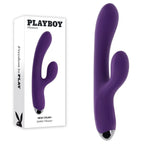 Playboy Pleasure New Crush 20.6 cm Rabbit Vibrator Purple > Vibrators > Ladies > Rabbit