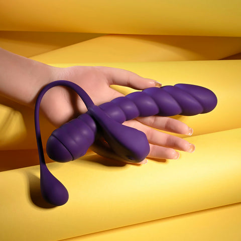 Playboy Pleasure TWISTED PLAYGROUND - USB Rechargeable Vibrator and Cock Ring Kit KITS