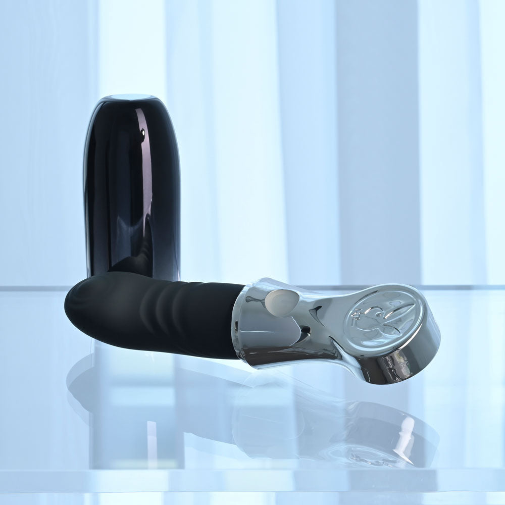 Playboy Pleasure Bon Voyage – USB-C Rechargeable 18.7 cm Tapping Vibrator > Vibrators > Standard Vibrators