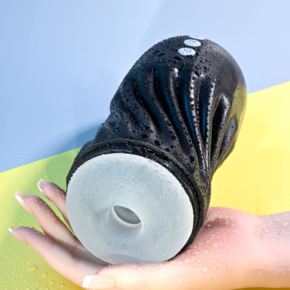 Playboy Pleasure SOLO Stroker with Vibrating Functions > Sex Toys For Men > Masturbators > Vibrating
