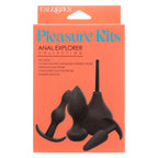 Pleasure Kits Anal Explorer Collection (Black) – Anal Toy Kit > Anal Range > Butt Plug Kits