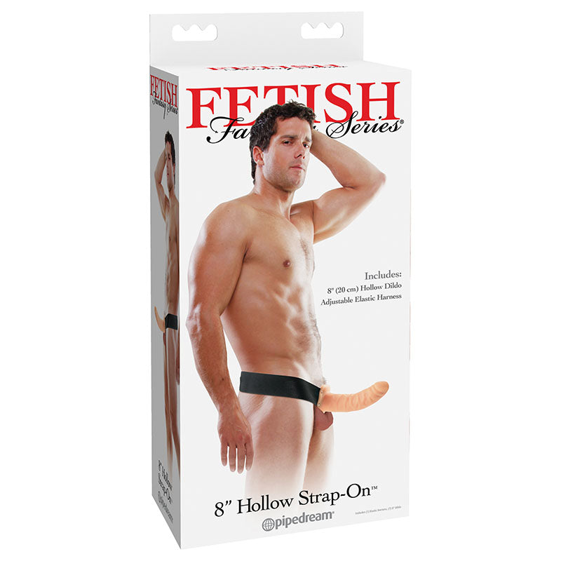 Fetish Fantasy Series 8'' Hollow Strap-On -  20 cm (8'') Hollow Strap-On