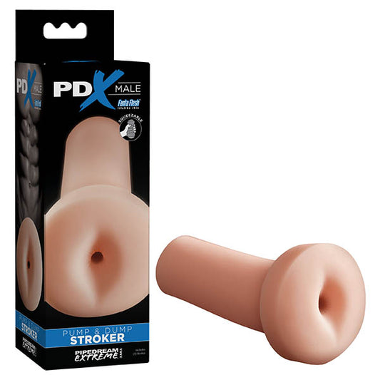 PDX Male Pump & Dump Stroker - Flesh Male Ass Stroker