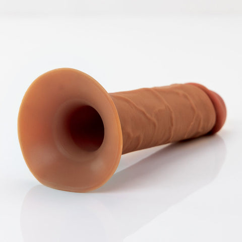 Fx Elite 6 Inch Silicone Hollow Strap On Tan Dildos & Dongs