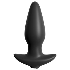 Anal Fantasy Collection Remote Control Silicone Plug -  10 cm (4'') Vibrating Butt Plug