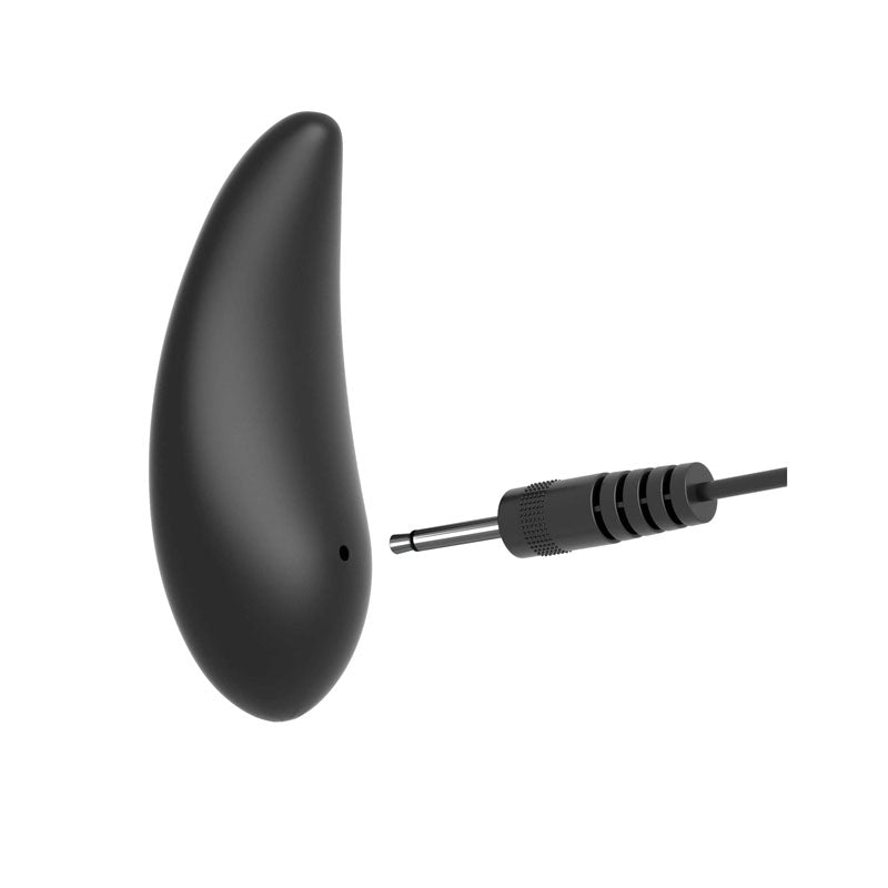 Anal Fantasy Collection Remote Control Silicone Plug -  10 cm (4'') Vibrating Butt Plug