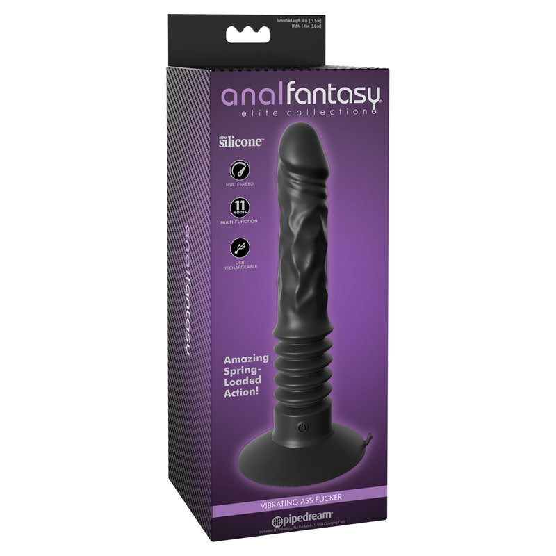 Anal Fantasy Elite Vibrating Ass Fucker -  30.5 cm (12'') Anal Vibrator