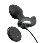 Anal Fantasy Elite Gyro Milk Pro Black 4.25" Prostate Stimulator > Anal Range > Prostate Plugs