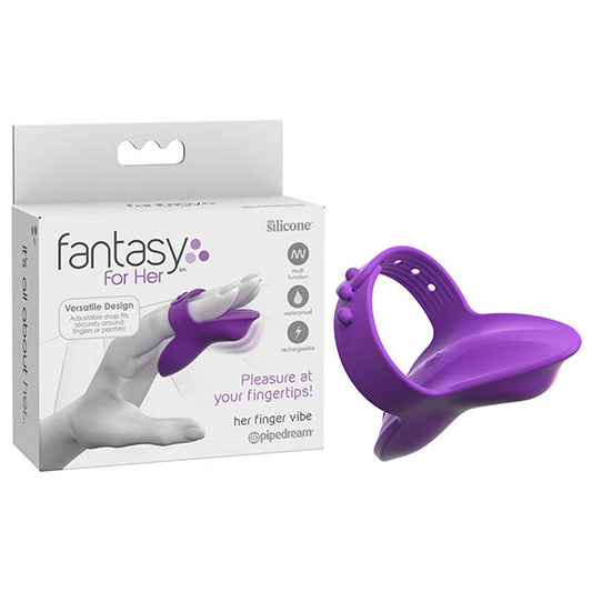 Fantasy For Her Finger Vibe -  USB Rechargeable Finger Stimulator