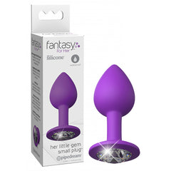 Fantasy For Her Little Gem Small Plug - Purple 7.2 cm