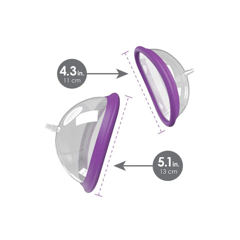 Fantasy For Her Rechargeable Pump Kit - USB Rechargeable Vagina Pump Pumps Female