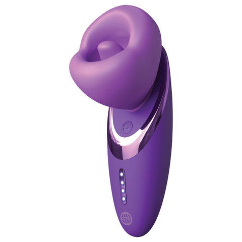 Fantasy for Her Pleasure Sucker USB Rechargeable Sucking Licking and Vibrating Stimulator