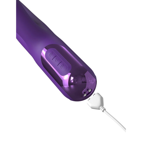 Fantasy For Her Super SoniX Thruster 8.7 Inch USB Rechargeable Rabbit Finger Stimulator