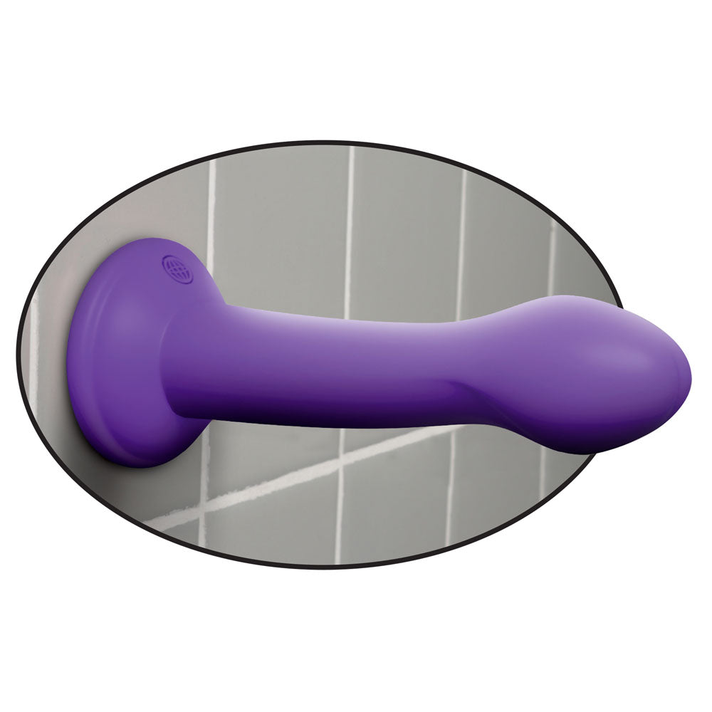Dillio 6 Inch Please Her Dong Purple Dongs Neutral