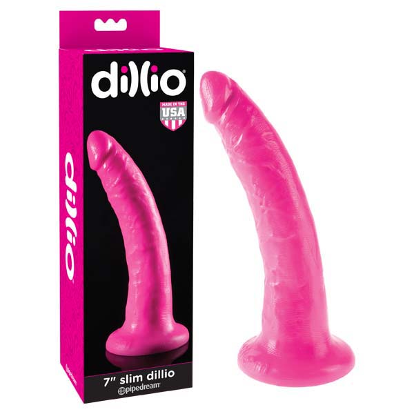 Dillio 7 Inch Slim Dong – Suction-Cup Base Dong > Dildos > Slim Dildos Main image