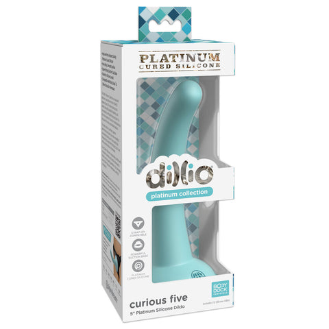 Pipedream Dillio Platinum Curious Five > Realistic Dildos and Vibes > Strap on Dildo