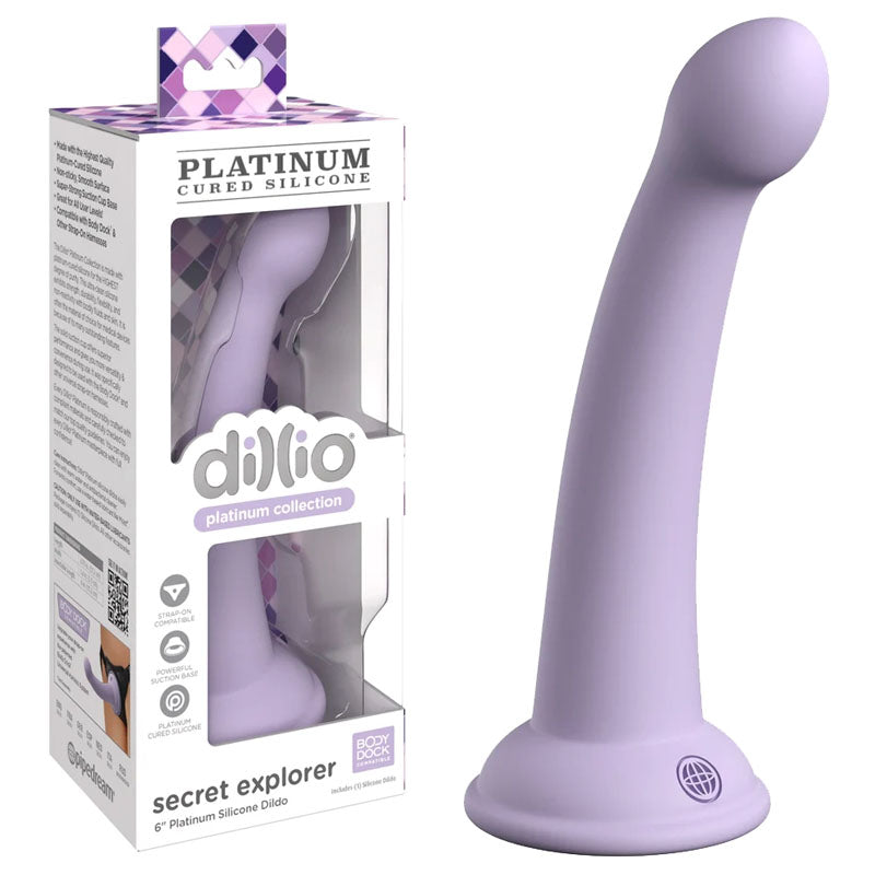 Dillio Platinum Secret Explorer - 15.2 cm (6'') Dong