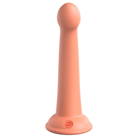 Dillio Platinum Secret Explorer Peach 15.2 Centimeter Silicone Dong Dongs Neutral
