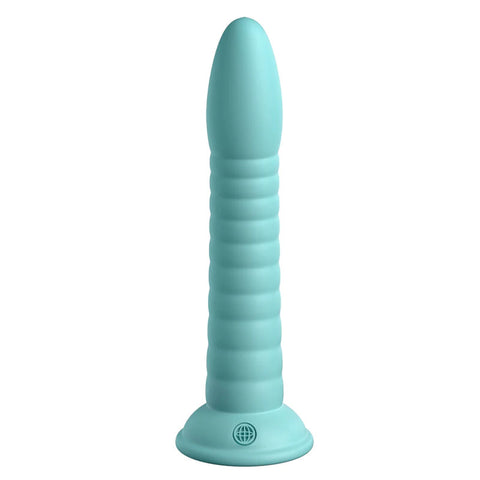 Dillio Platinum Wild Thing Teal 7 Inch Silicone Dong Dongs Neutral