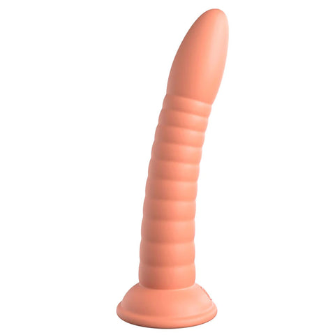 Dillio Platinum Wild Thing Peach 17.8 Centimeter Dong Adult Toy Dongs Neutral